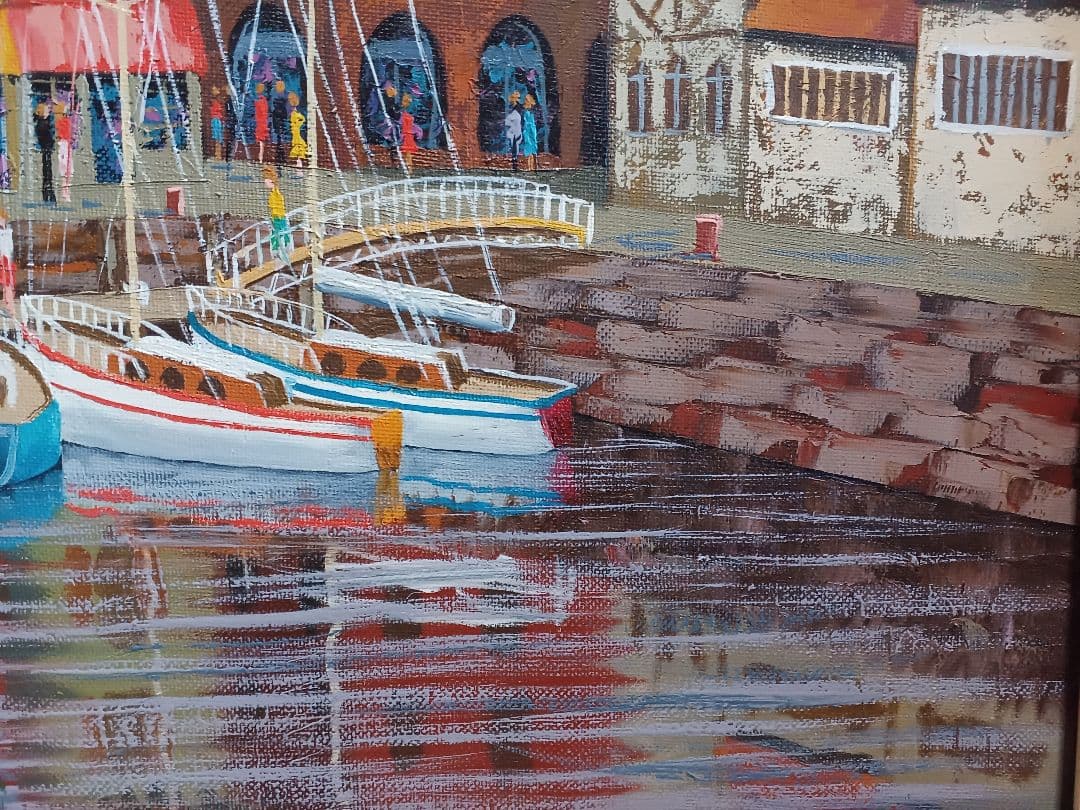 佐藤計 　「ノルマンディー」　油彩　F8号　應美会　 双樹会会員　 鹿児島県出身