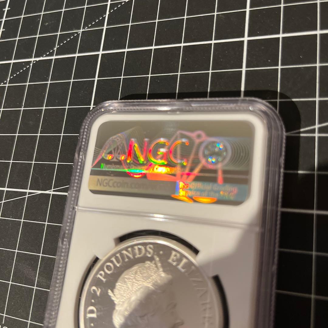 NGC最高鑑定 2019 英国 クイーンズ ビースト ビューフォート イェール