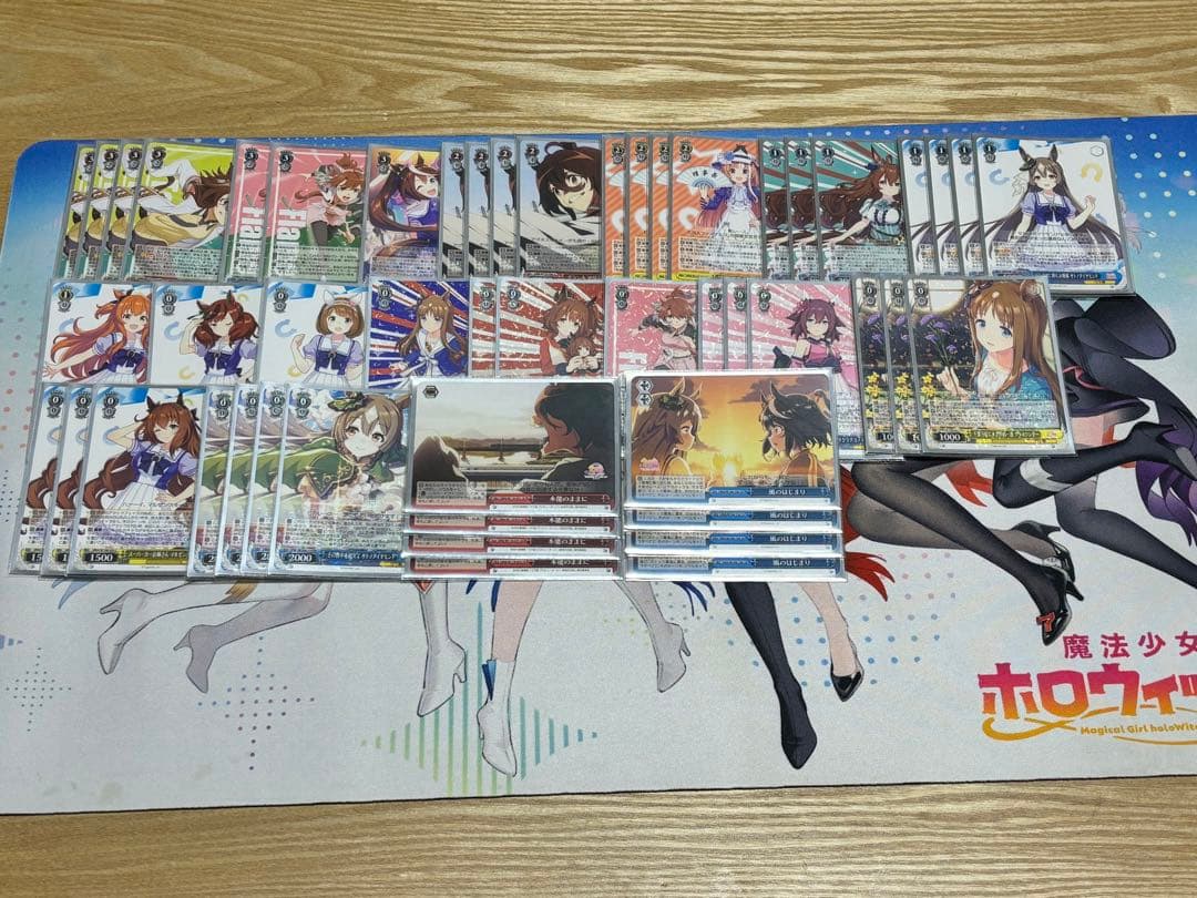 ウマ娘　ストブ扉　チョイス、宝、デッキパーツ　スリーブ付き