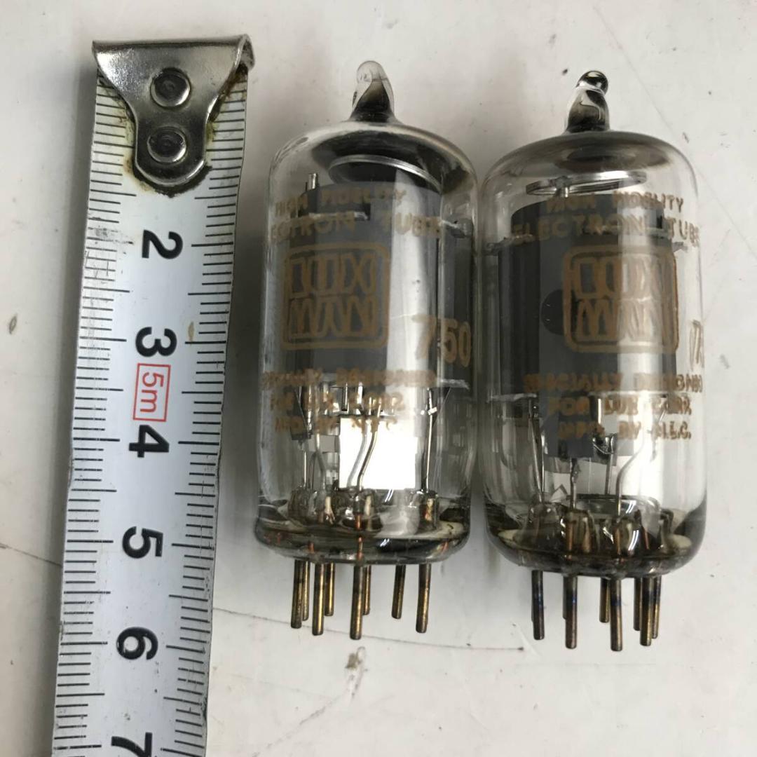 【美品】LUXMAN 50CA10 6267 真空管 4本セット 元箱付き