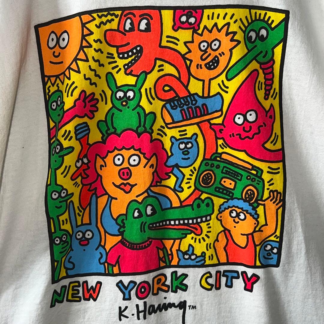 C*5様 USA POP SHOP製Keith Haring デザインTシャツ