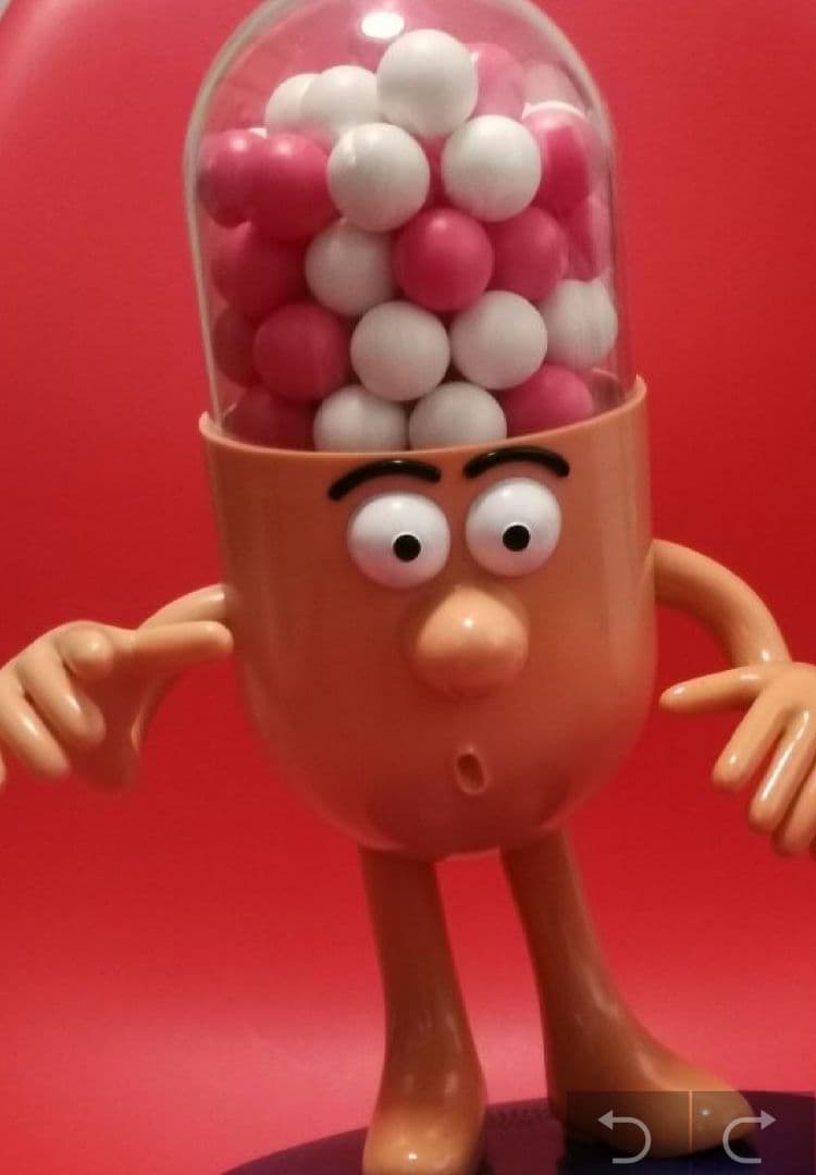 ミスターコンタック 時計＆占い機能付きフィギュア希少当選品