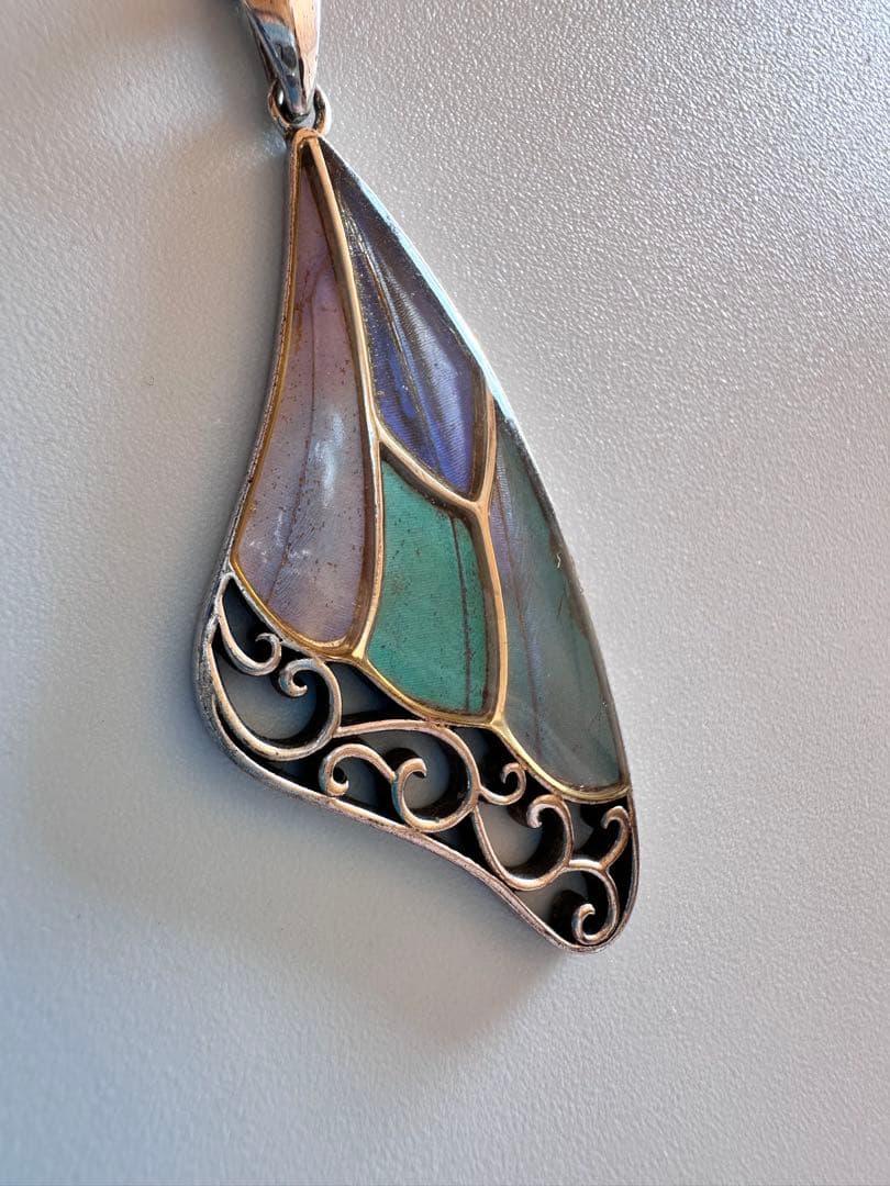 オウン・ピー Psyche シルバー925 蝶の羽ペンダント