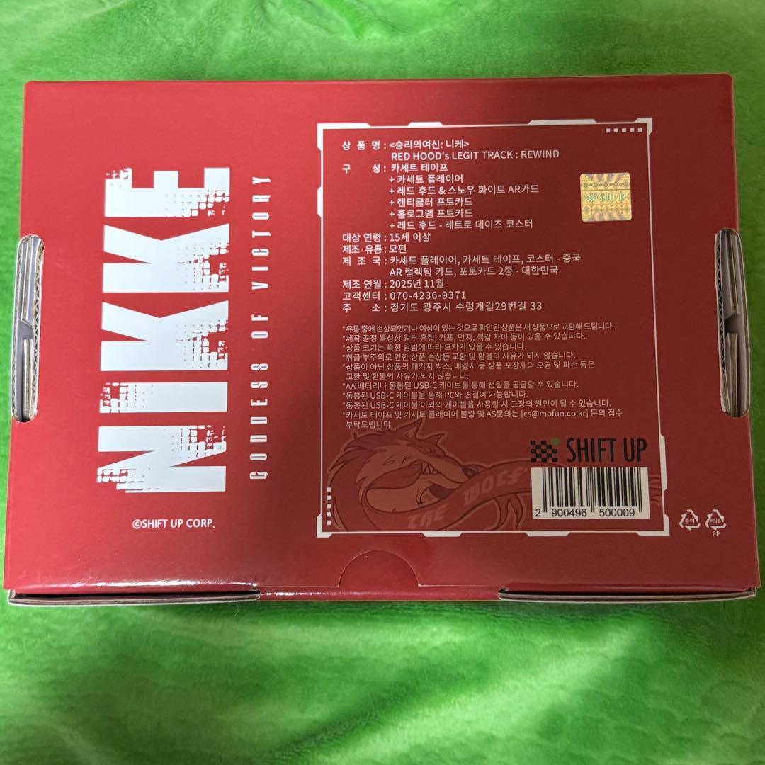 NIKKE レッドフード レコード トラック REWIND 韓国 AGF2025