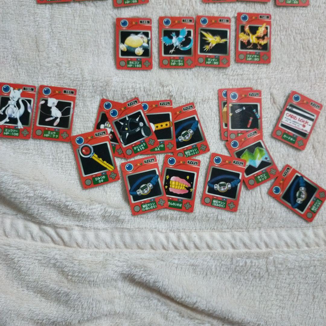【希少品】ピカチュウ等 ポケモン ミニカードダス まとめ売り カード