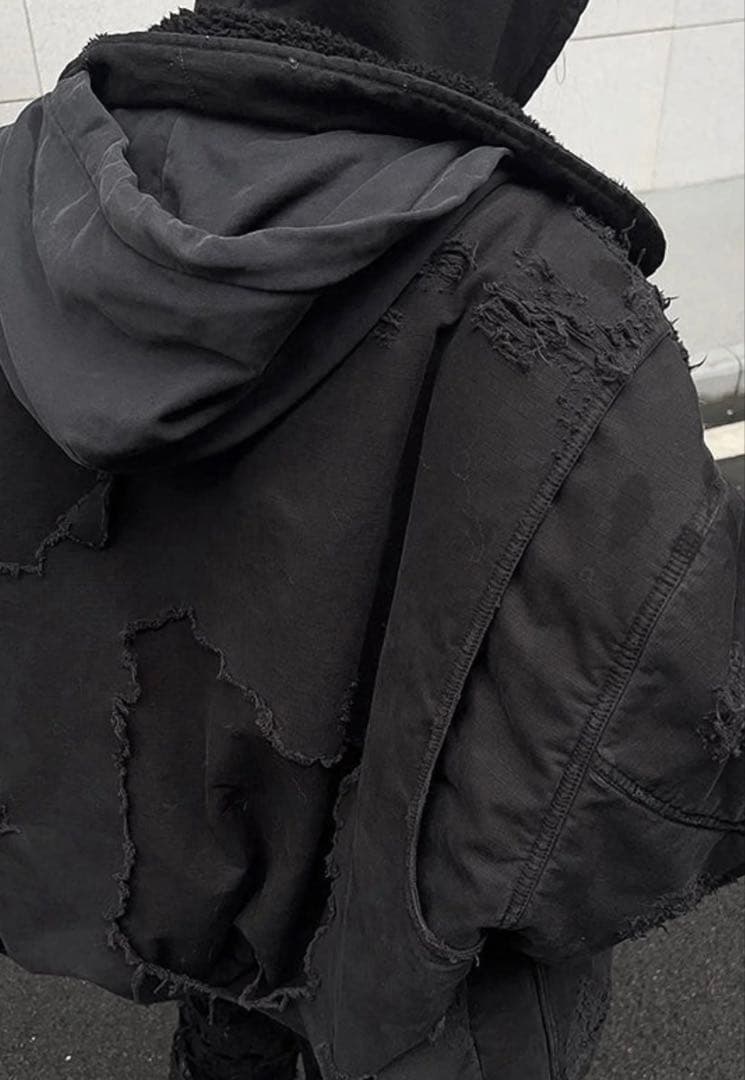 Hakenhertz ハーケンヘルツ ボンバージャケット 着画あり