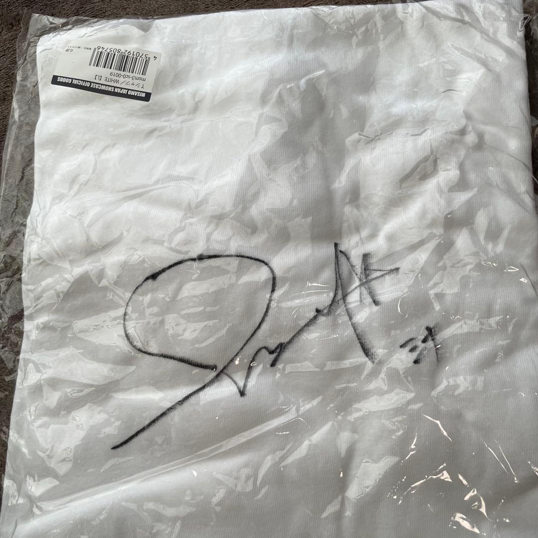 MISAMOJAPANSHOWCASEミナサイン入りTシャツ