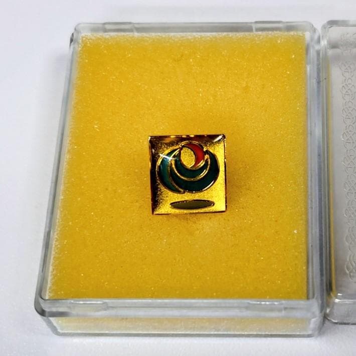 【貴重】国土交通省 シンボルマーク ピンバッジ