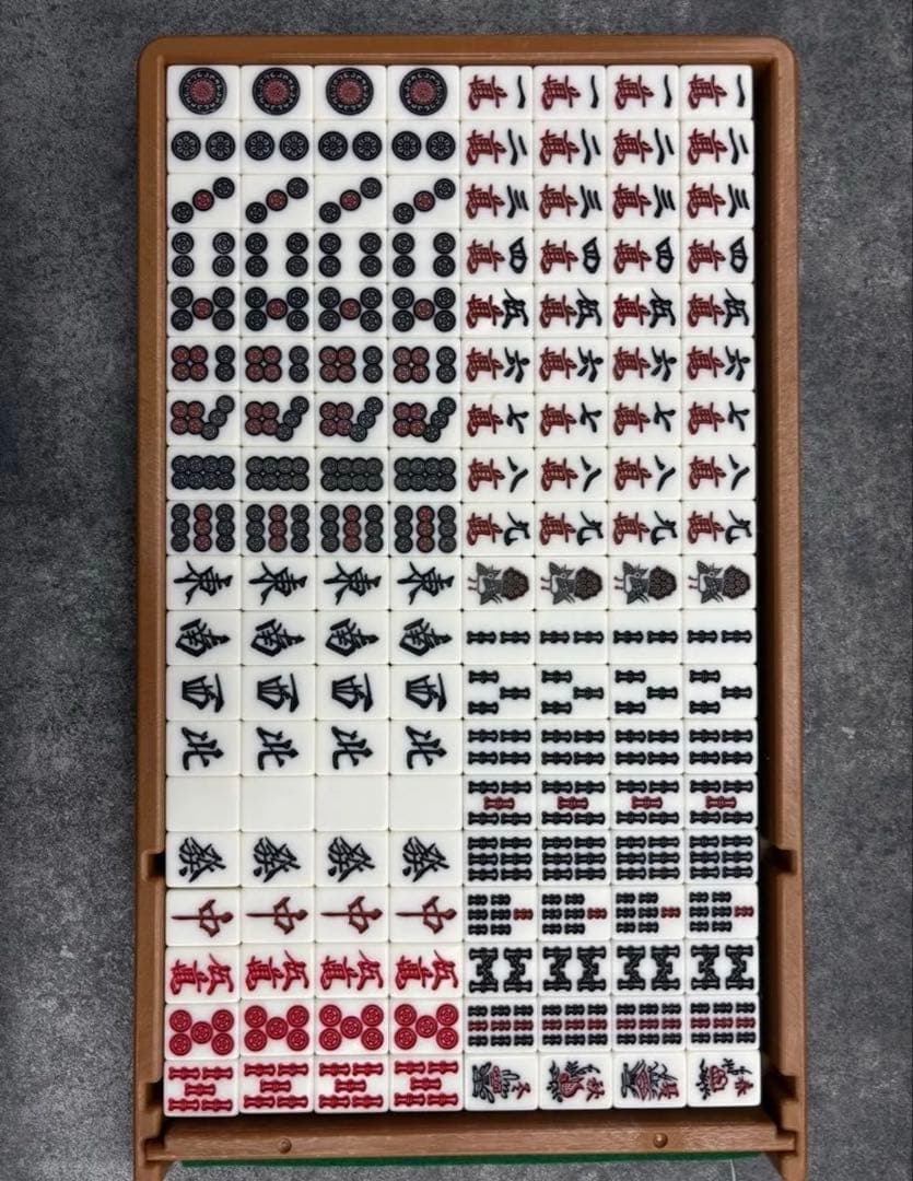 全自動麻雀卓用麻雀牌 26mm メーカー:大洋化学　牌背の色:青