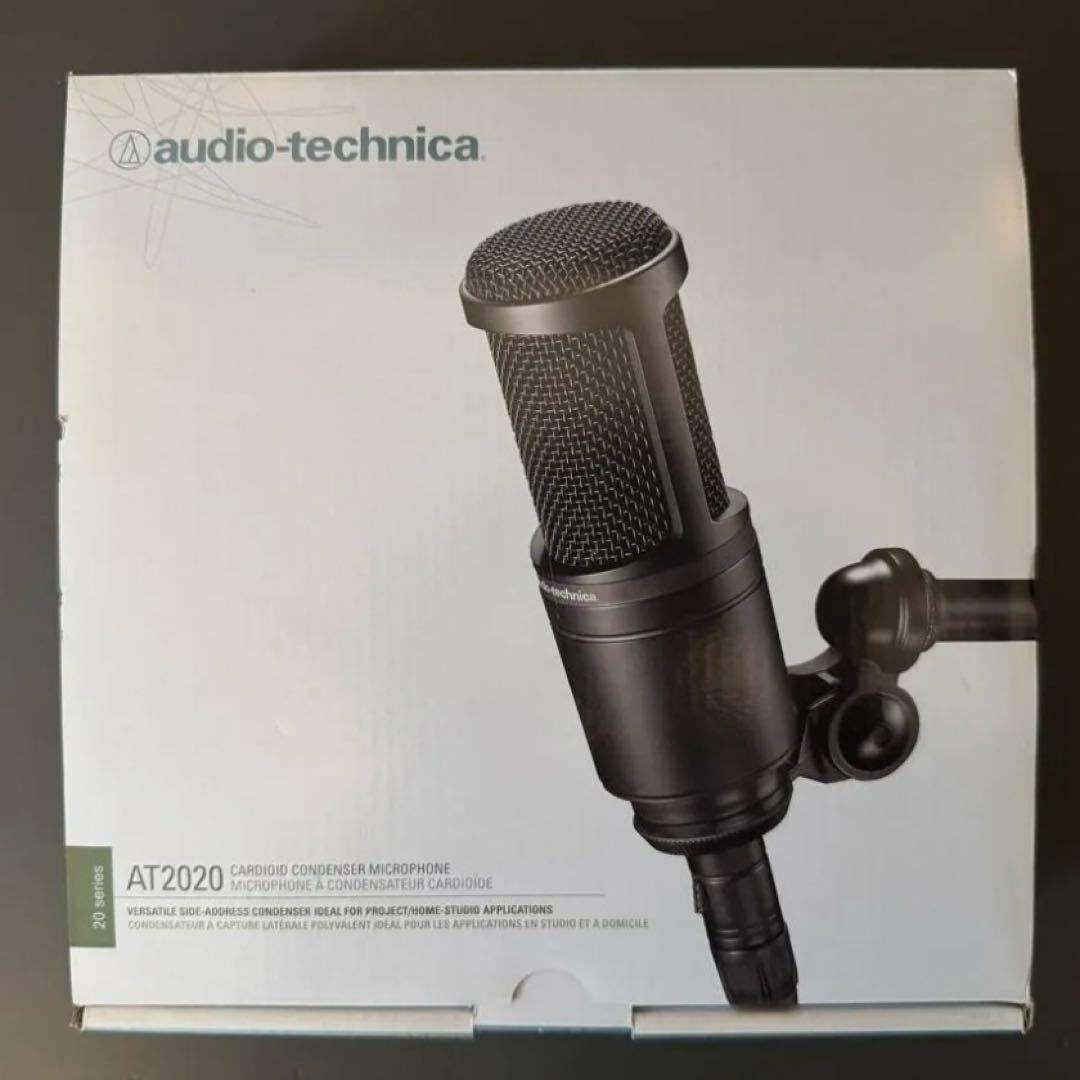 audio-technica AT2020 コンデンサーマイクオーディオテクニカ