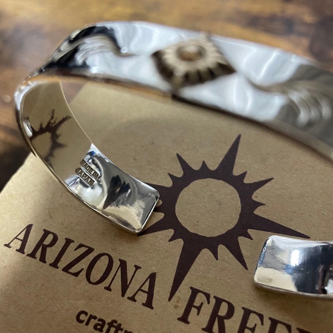 メンズ　極美品　アリゾナフリーダム バングル　12mm k18
