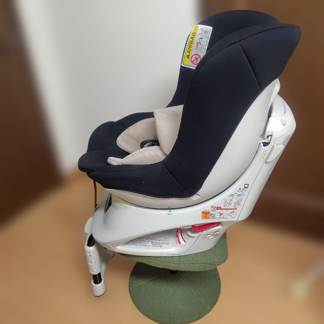 【美品】エールベベ 360ターンSⅡ　360℃回転式チャイルドシート