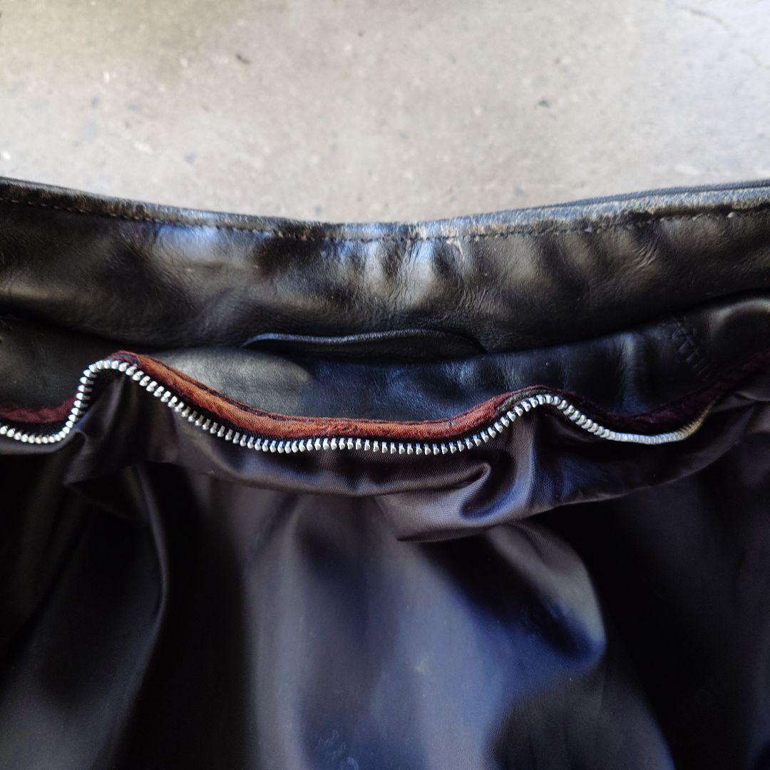 schott 641 ショットシングルライダースレザー アメリカ製 40