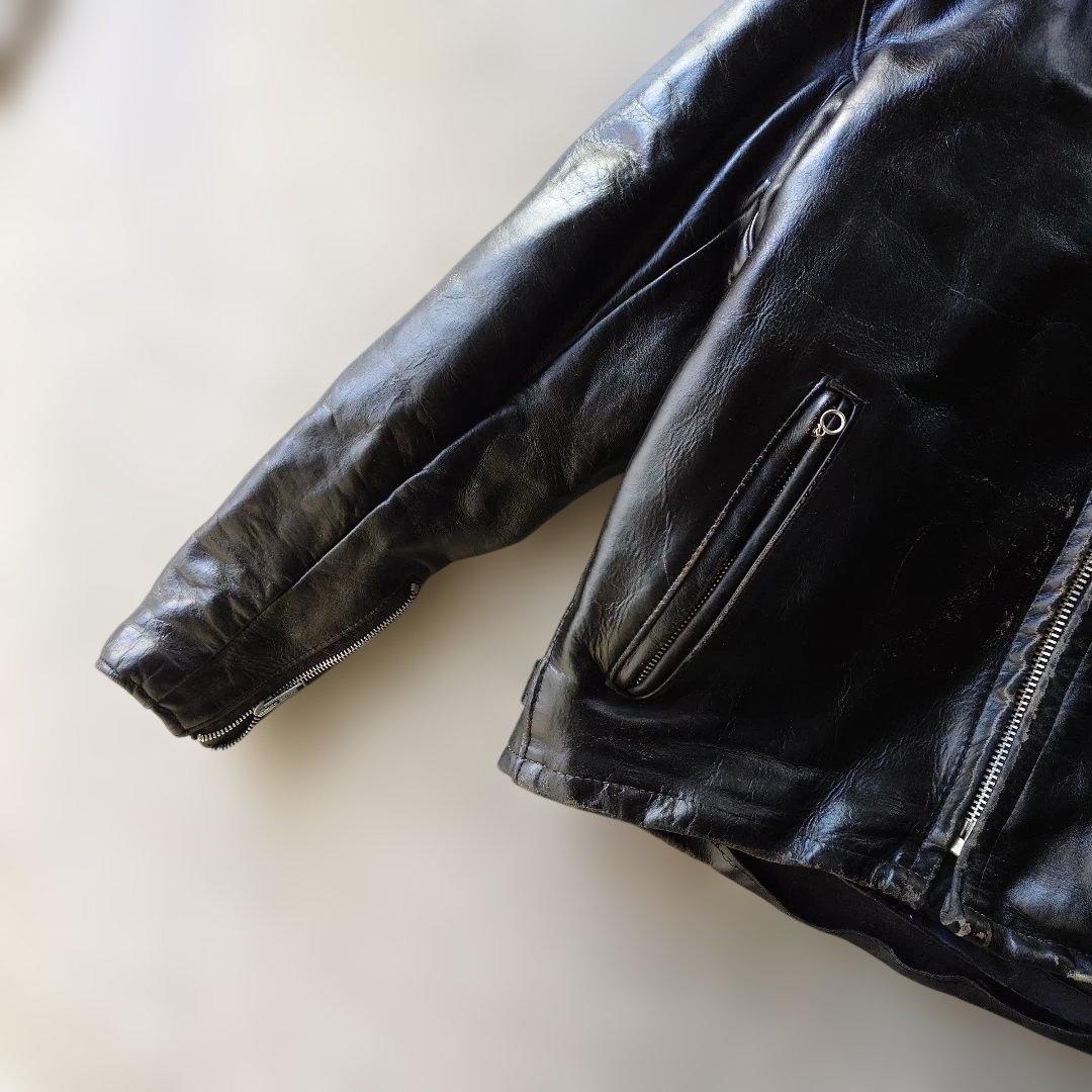 schott 641 ショットシングルライダースレザー アメリカ製 40