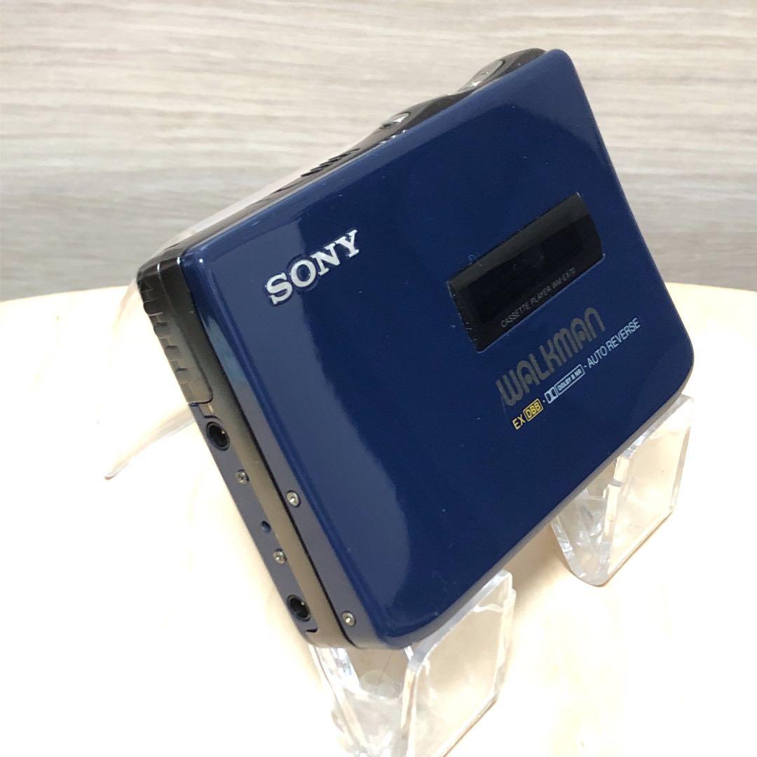 SONY WALKMAN WM-EX70 ブルー テープ再生可能 現状渡し品