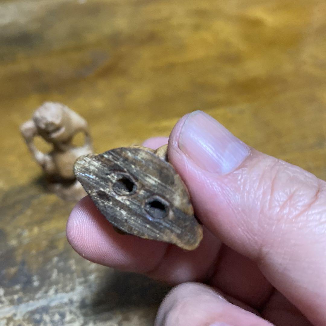 専用　天邪鬼根付一対セット