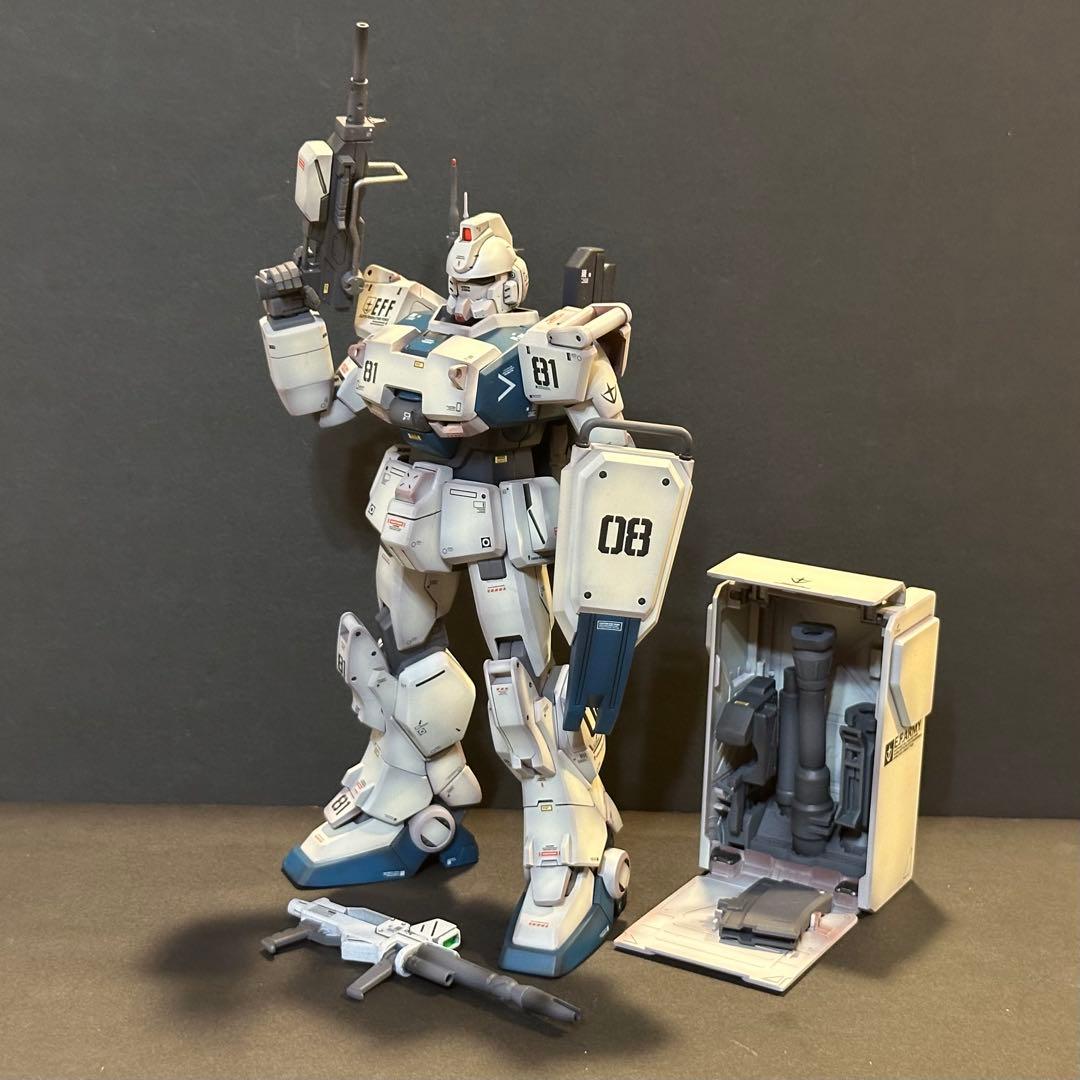 MG 1/100 RX-79[G] ガンダムEz-8塗装済 完成品