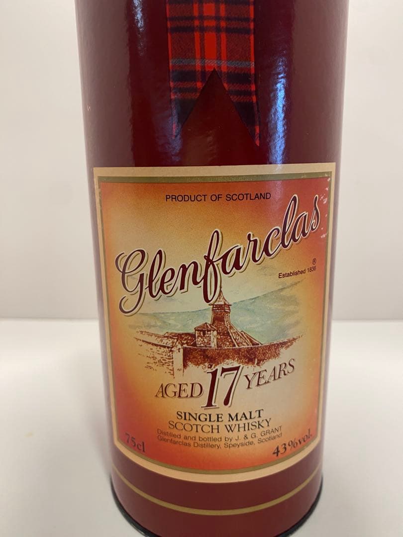 Glenfarclas グレンファークラス17年 シングルモルト 旧ラベル