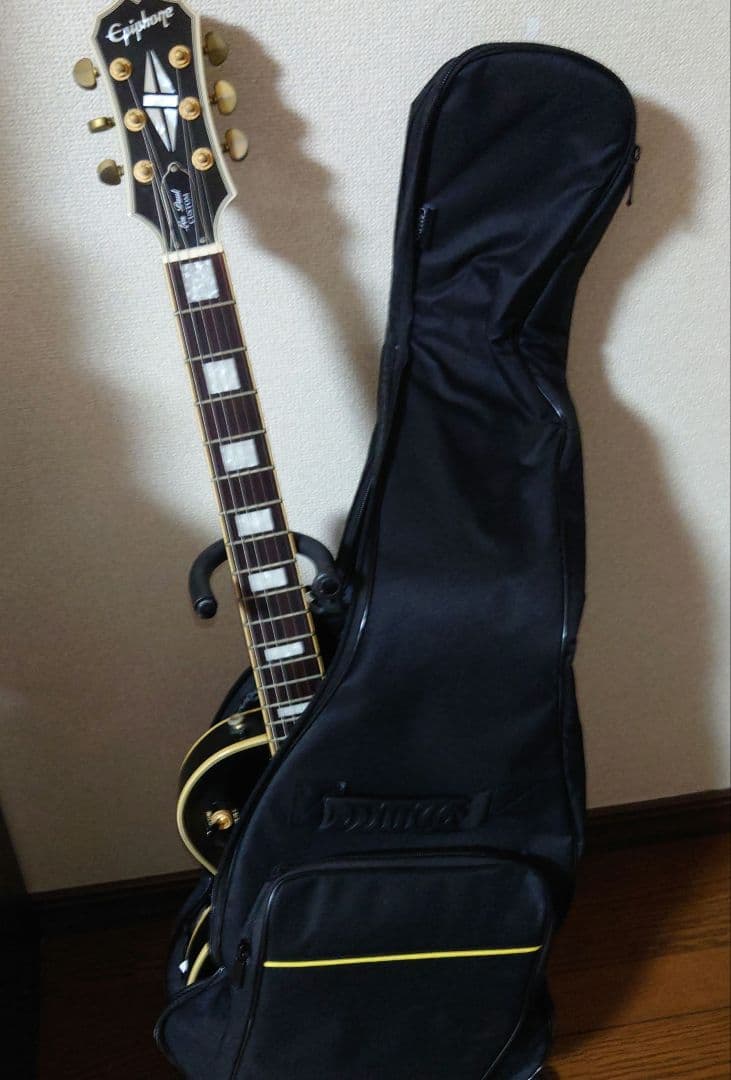 エピフォン レスポールカスタムブラック 2004年制 ジャンク扱い
