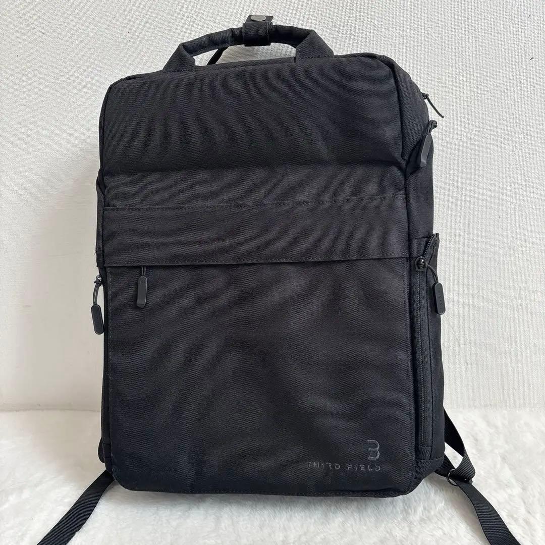 【美品✨】コクヨ THIRD FIELD 立てるバッグパック ビジネス PC収納