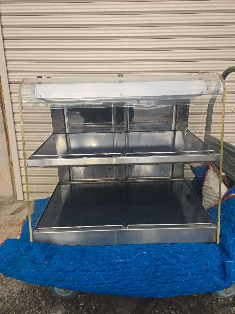 値引き　 ホットショーケース 2段式　ニチワ　即戦力　温かい