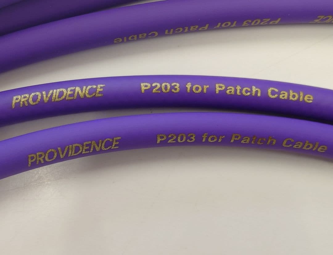 PROVIDENCE P203 フォンケーブル・パッチケーブル 6本セット