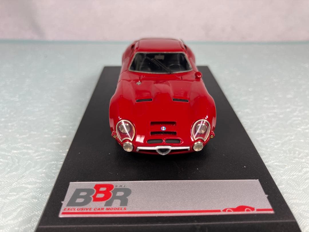 BBR アルファ・ロメオ　TZ2 クーペ　1965年　レッド