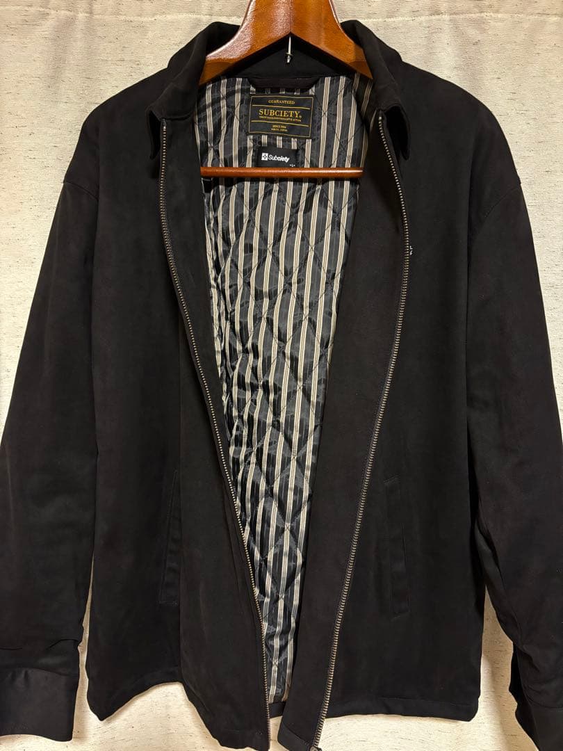 Subciety SUEDE SWING TOP Lサイズ ブラック