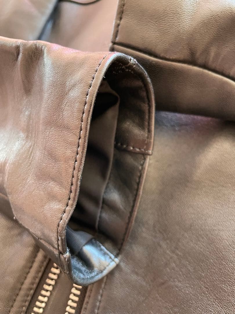 アンダーカバー✖︎バウンティハンター　シングルレザーライダース　サイズ1