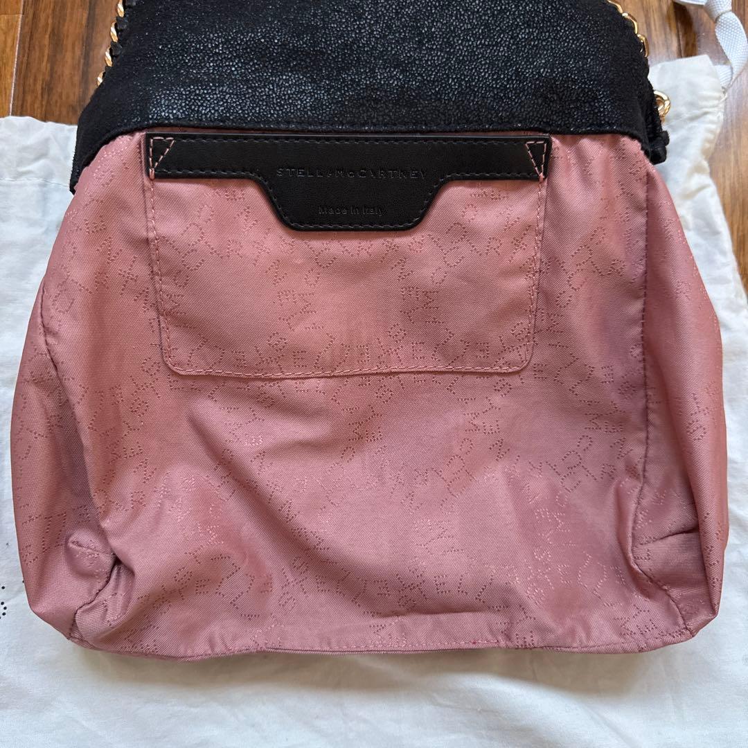 ステラマッカートニー ファラベラ ミニトートバッグ ゴールド ブラック