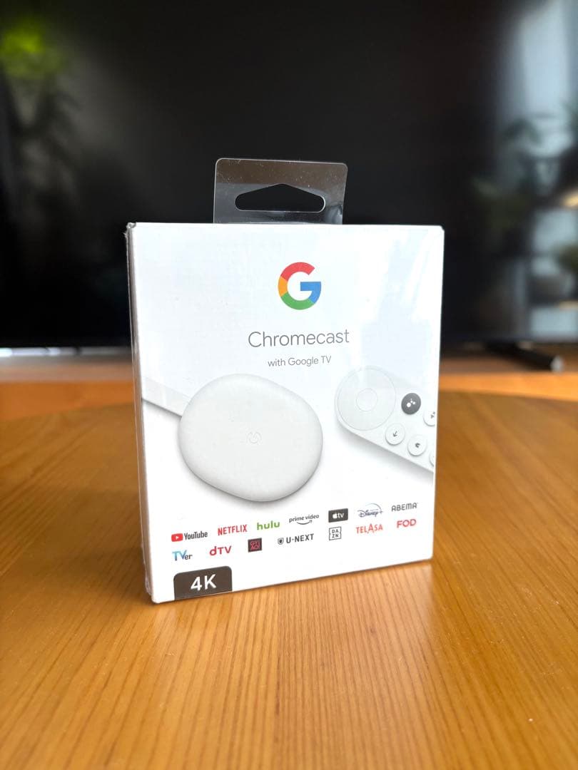 【正規品・新品未開封】Chromecast with Google TV 4K