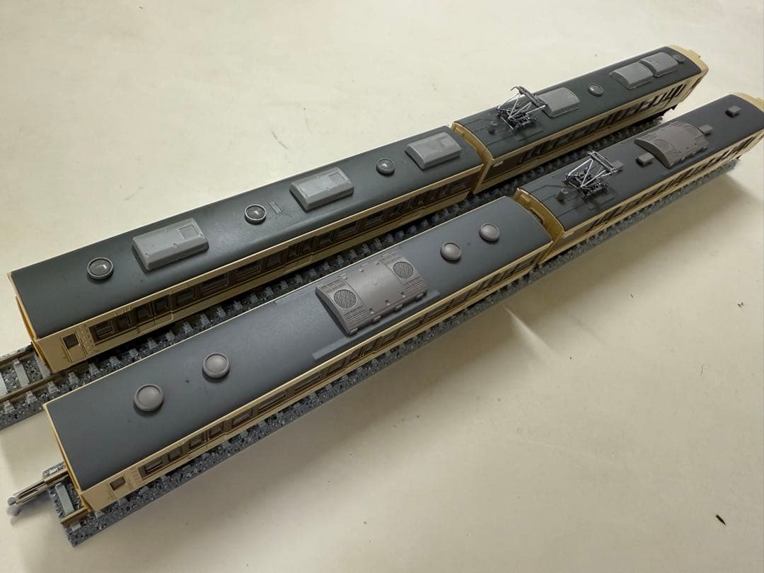 【訳あり】鉄コレ 113系3800番代2両×2セット（N化済・動力付）