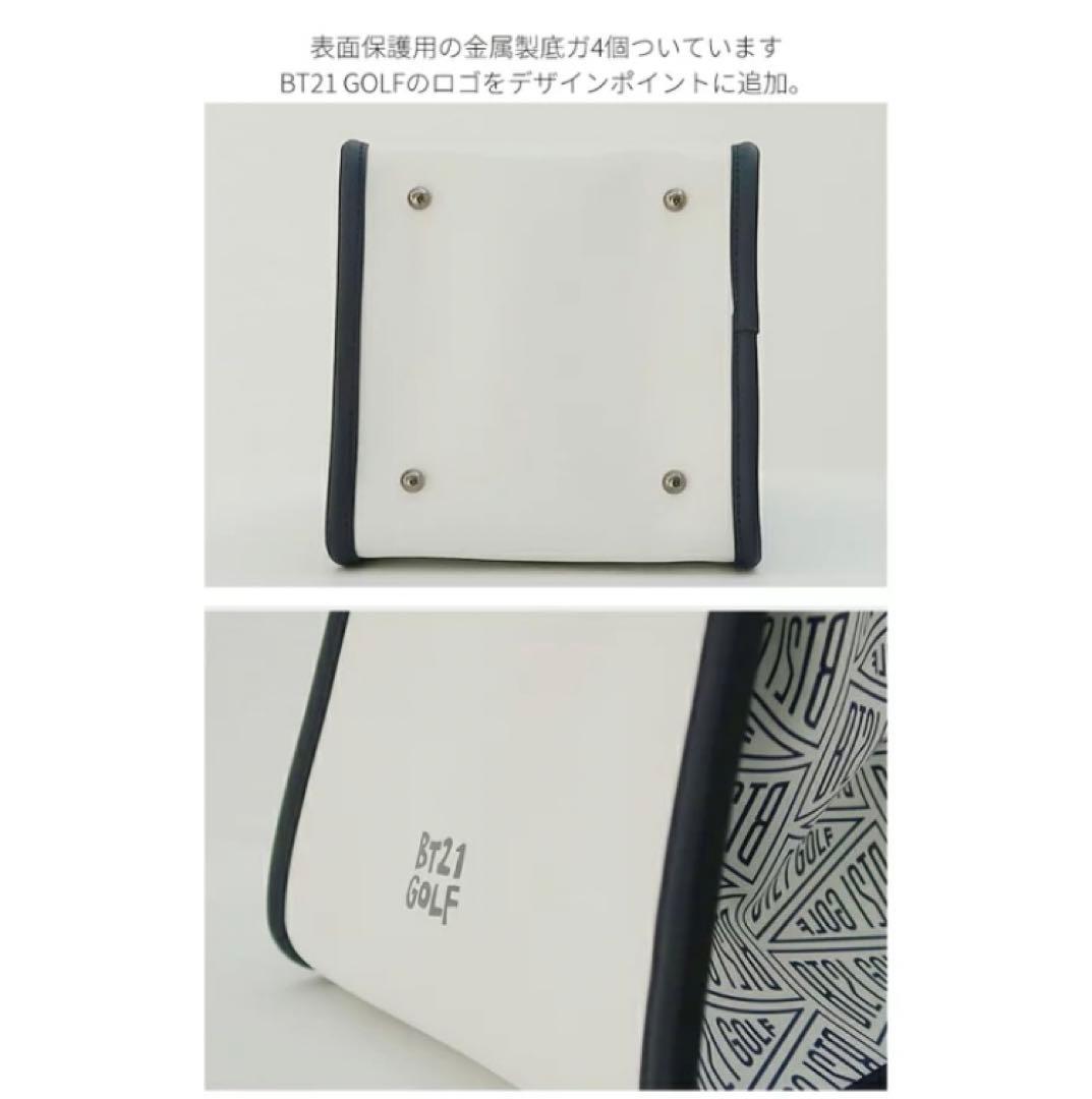 【BT21 Golf 公式グッズ】ミニ トートバッグ とボールポーチセット