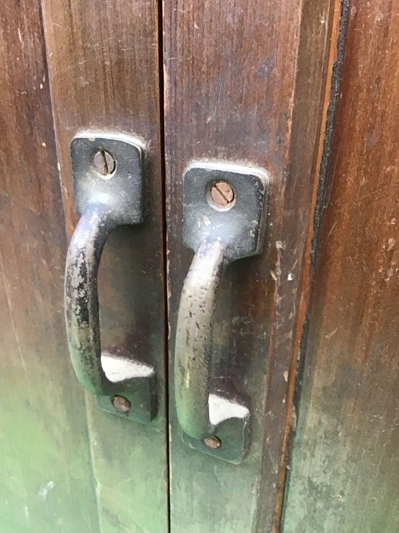 ⚠️注意⚠️直接引取限定　昭和レトロ　木製食器棚