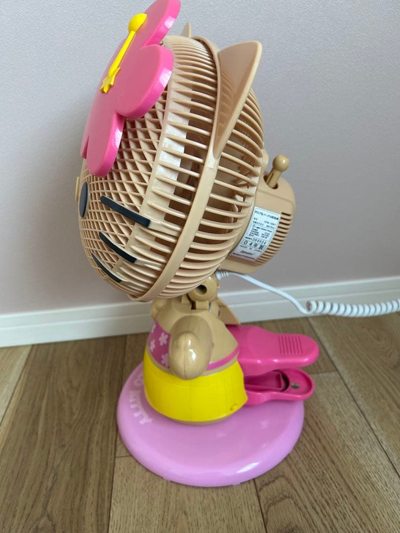 ハローキティ 扇風機　2004年製　レア　⭐︎