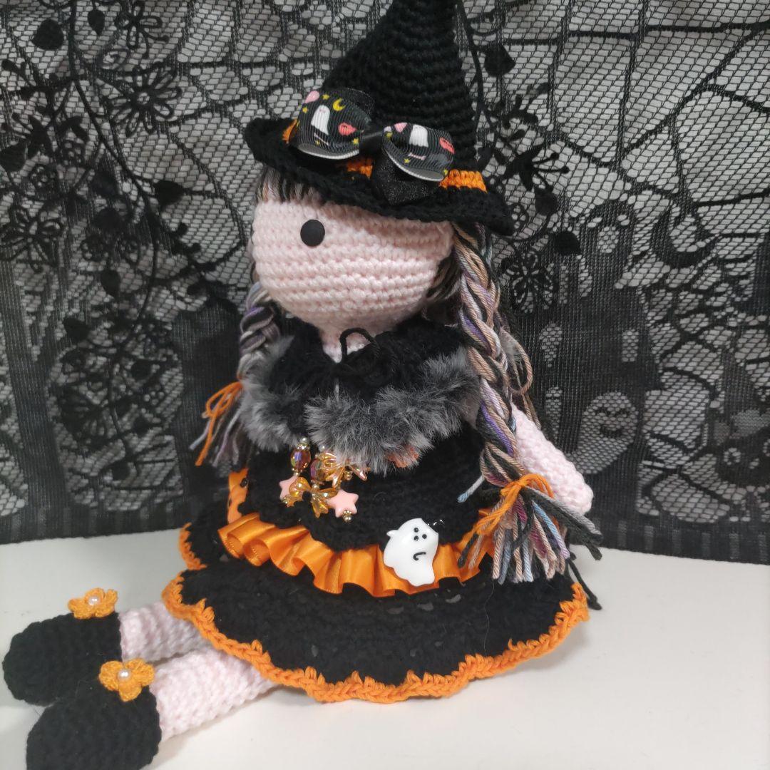 編みぐるみの女の子達（アリス、赤ずきんちゃん、ハロウィン、ポニーテール、深緑の服