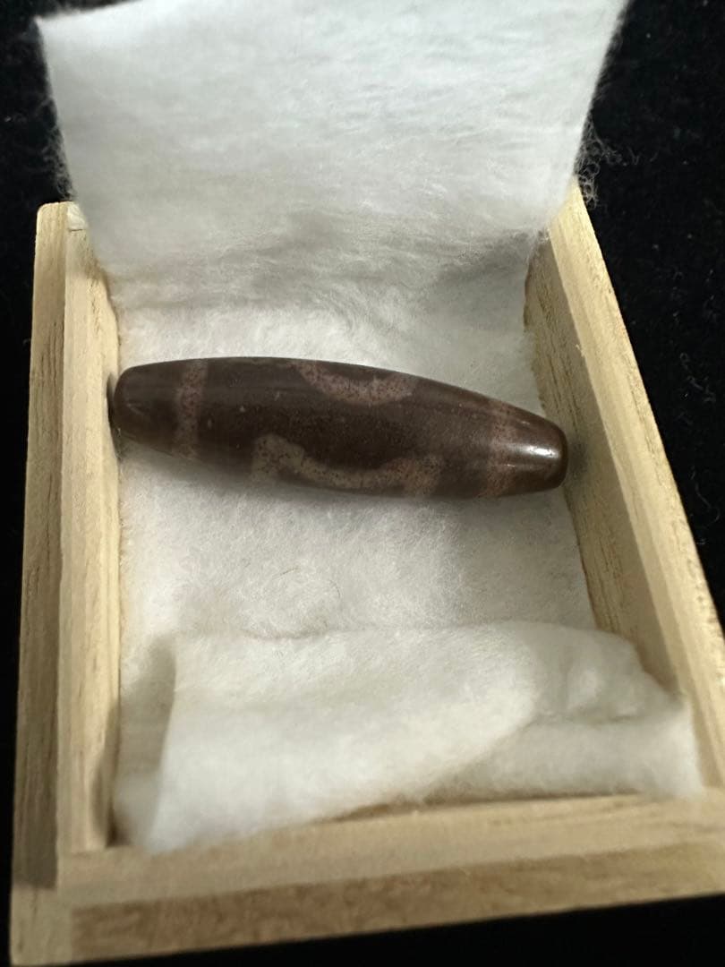 紅朱砂　天地天珠