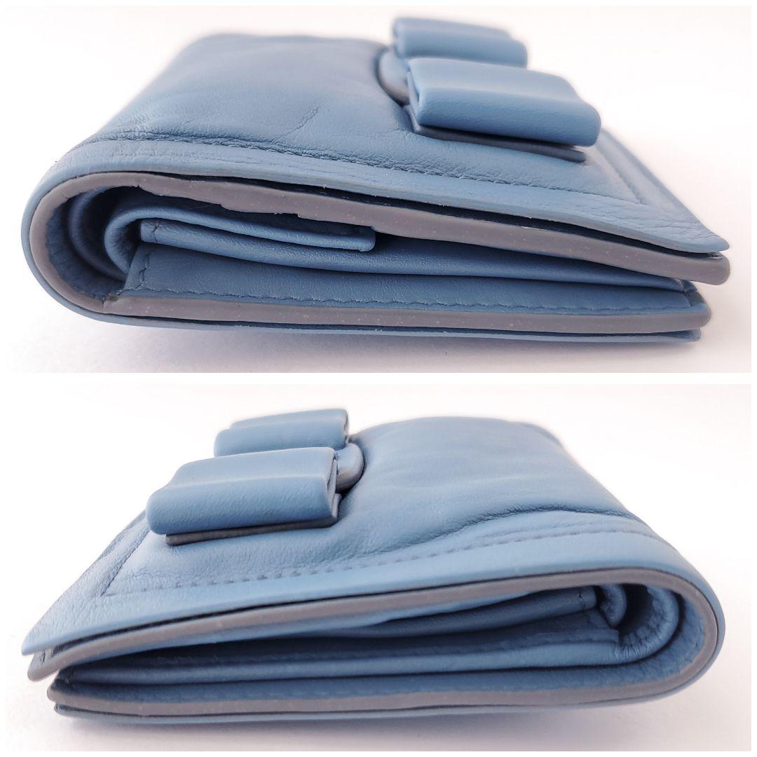 SALVATORE FERRAGAMO　2つ折り財布　VIVA BOW　ヴァラ