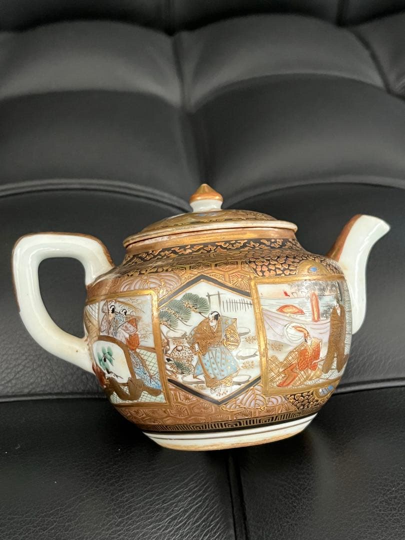 古九谷『龍山造』 赤穂四十七士・茶道具揃え