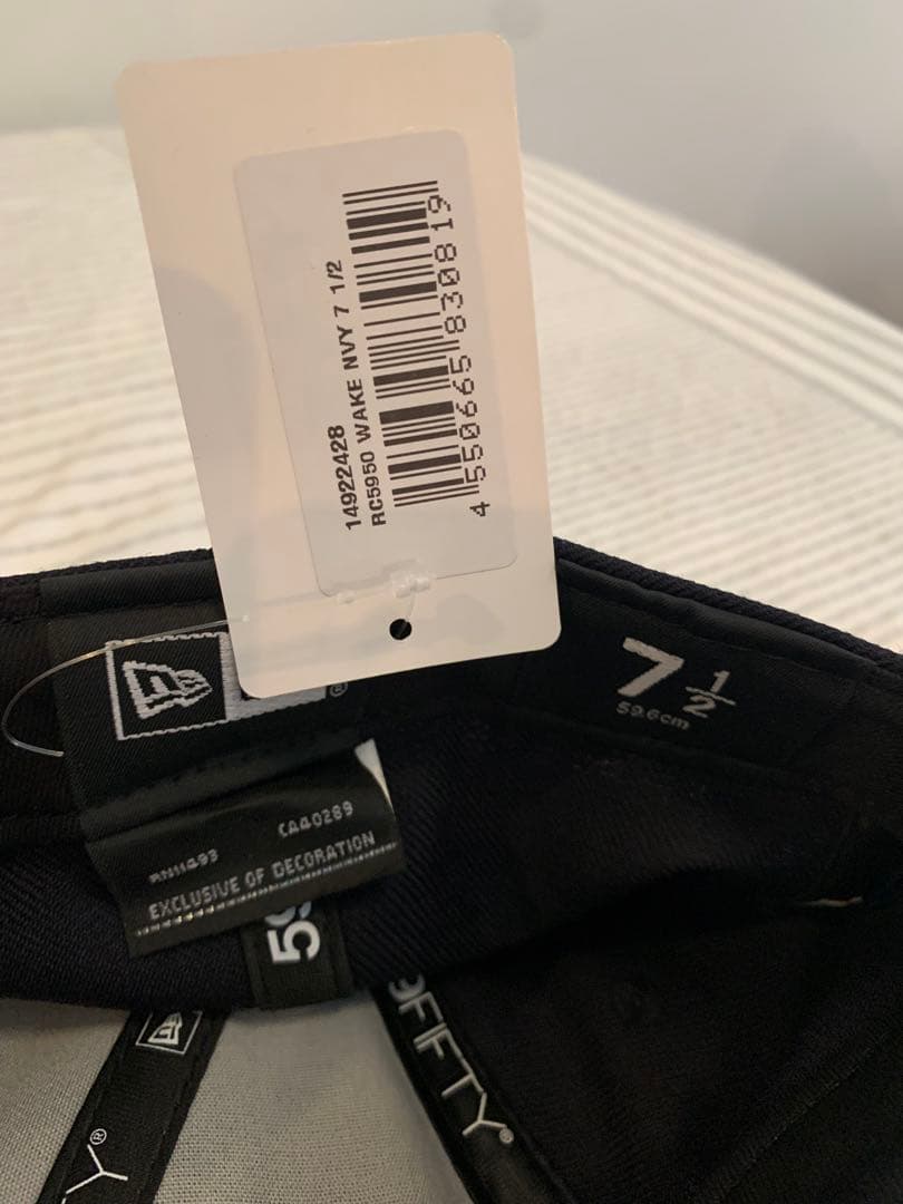 新品未使用　Wake sapporoキャップ ニューエラ