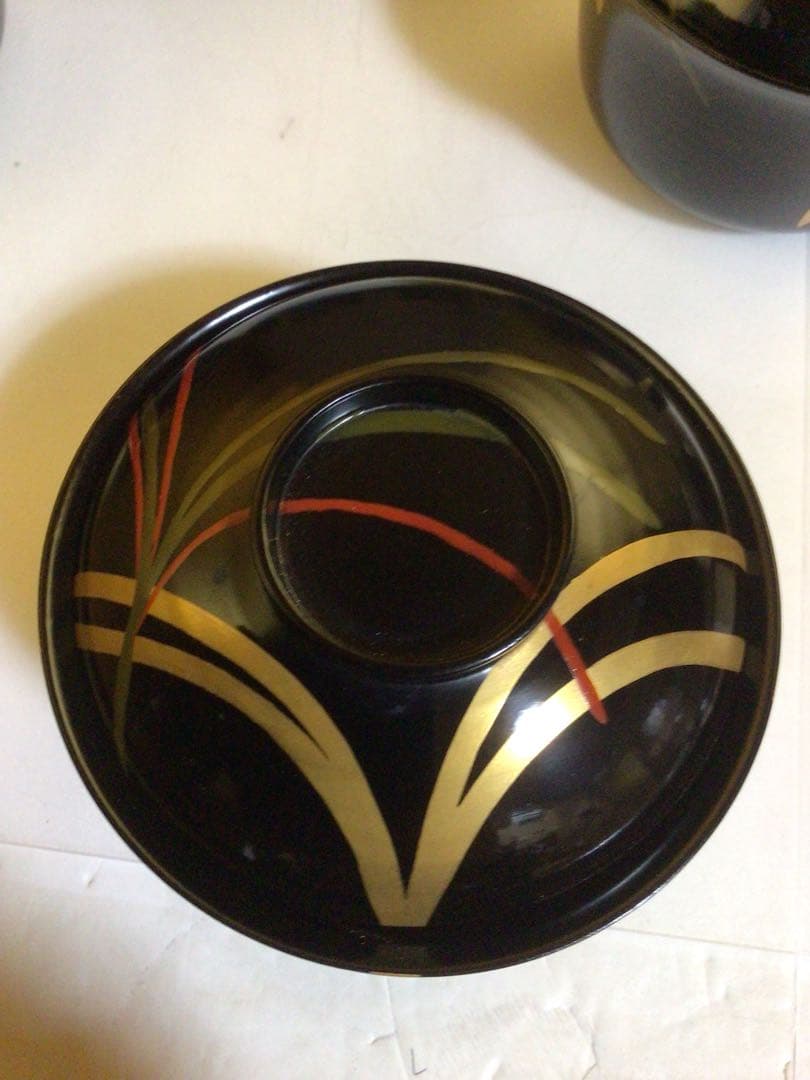 可愛い形のお椀５客セット 共箱付き