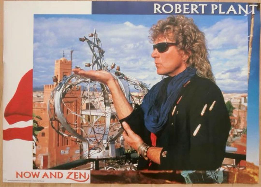 ジミー•ペイジ(レッド•ツェッペリン) ポスター オマケ付き