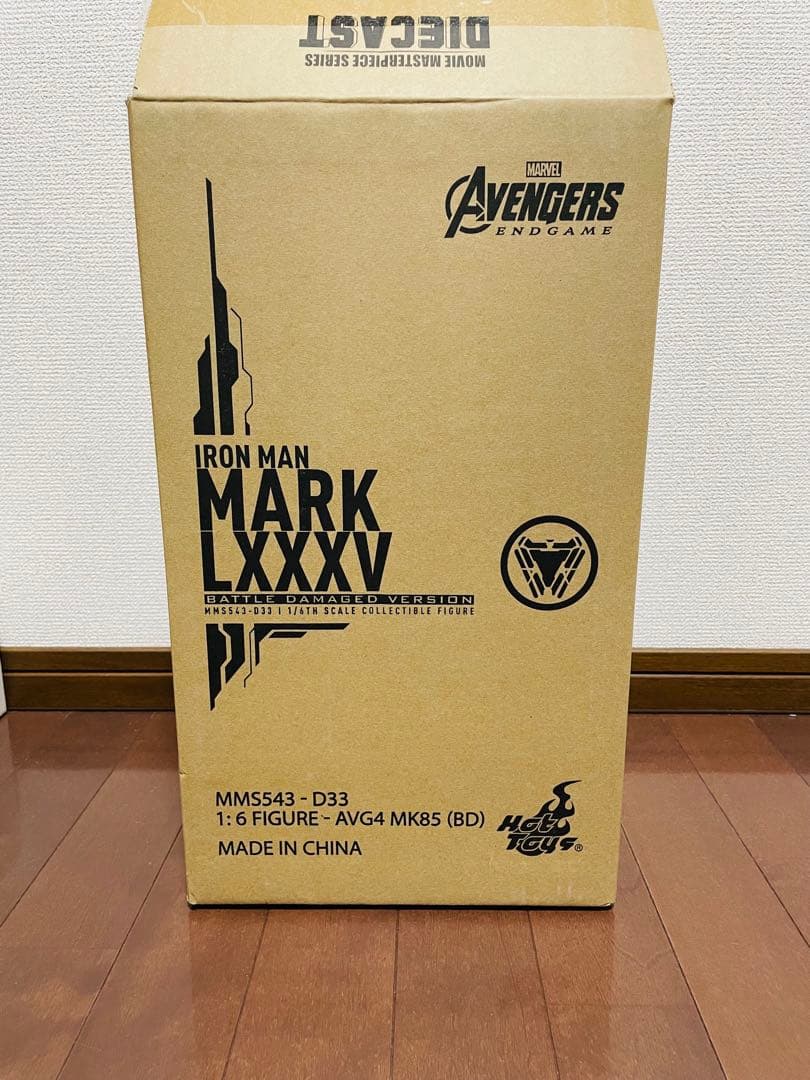 ホットトイズ　アベンジャーズ　アイアンマン・マーク８５　バトルダメージ版
