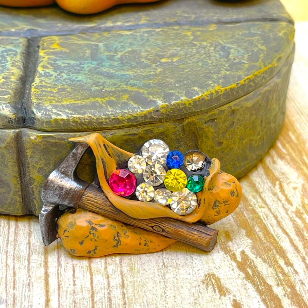 白雪姫 七人の小人  White ドーピー おとぼけ 宝石 小物入れ