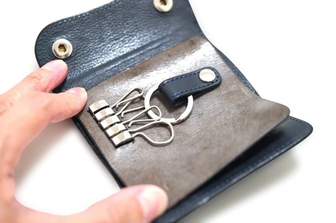 WILDSWANS SP-CLIPPER2 リザード レザー キーケース