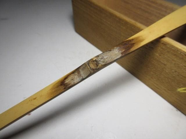 表千家十一代 碌々斎 自作茶杓「清和」／共箱 共筒