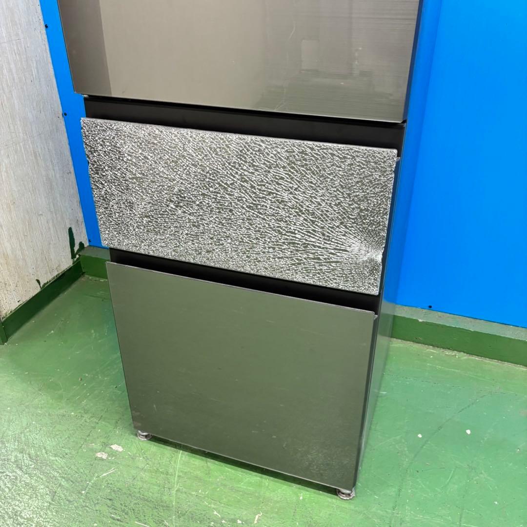 540 大型冷蔵庫　訳あり　1年保証付き　300L〜400L 左開き　極美品