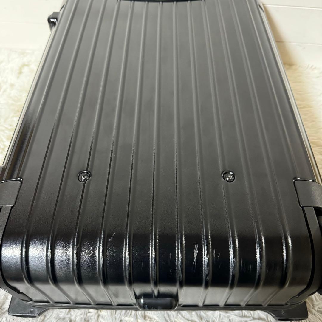 美品✨　RIMOWA リモワ　サルサ　キャリーケース　ブラック　ポリカーボネート