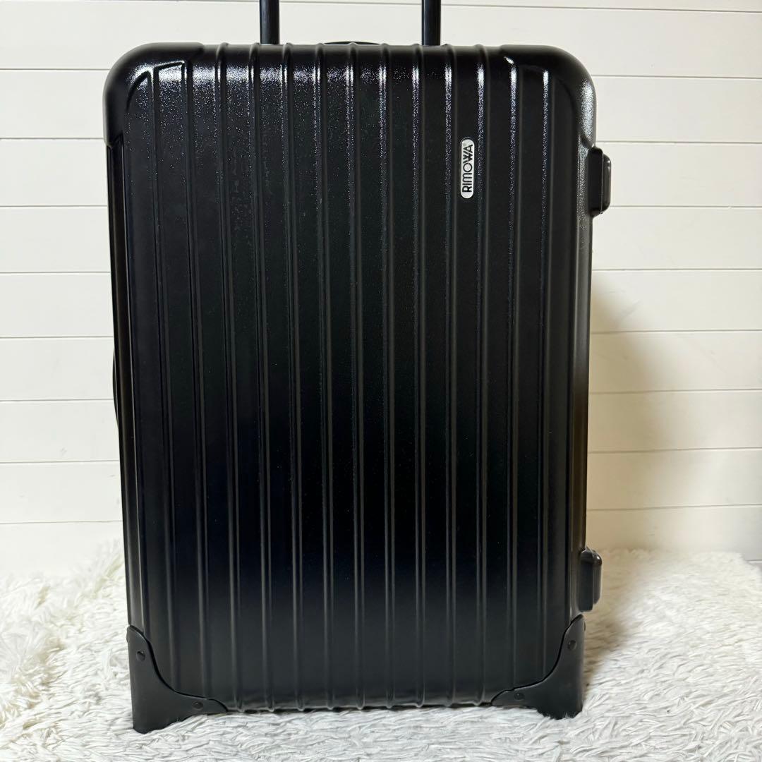 美品✨　RIMOWA リモワ　サルサ　キャリーケース　ブラック　ポリカーボネート