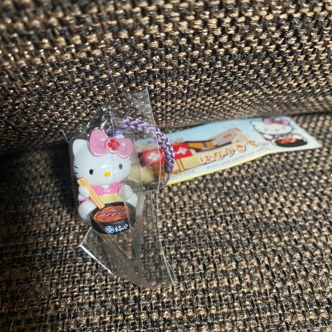 へ*可様 ハローキティ ご当地キティ 根付けストラップ 柿安